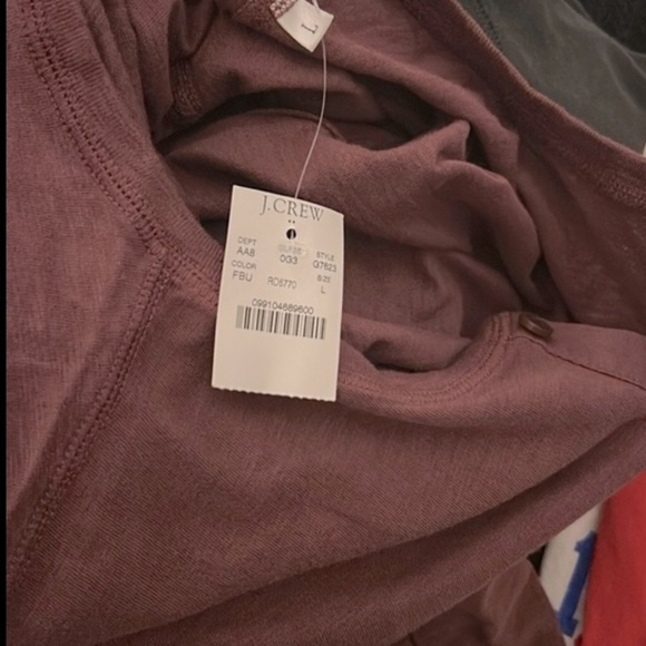 J Crew Factory Buttoned Henley Shirt BUNDLE (2) - Picture 9 of 9